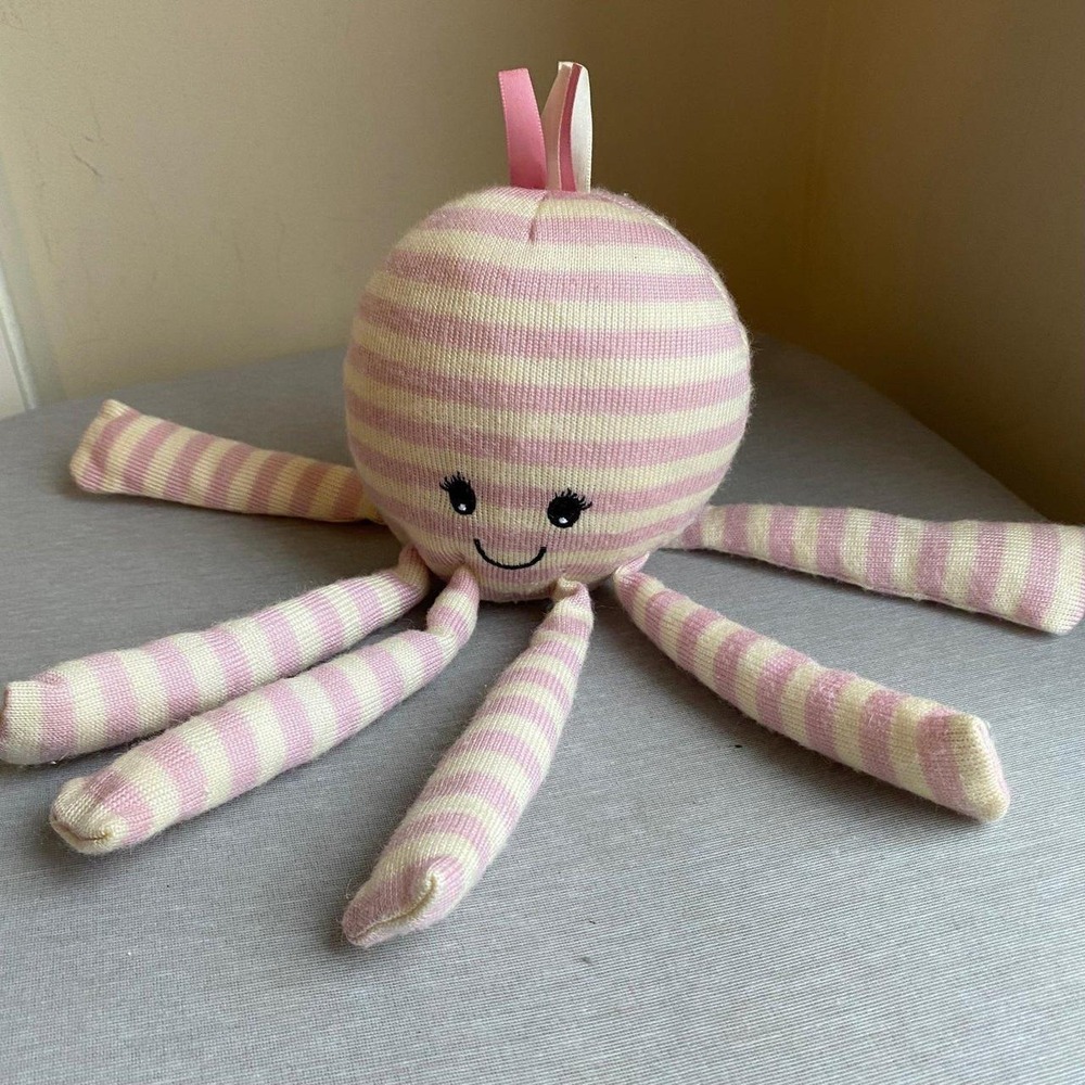 Jellycat Octopus Octavia Plush Chimes Crinkle Toy sku18